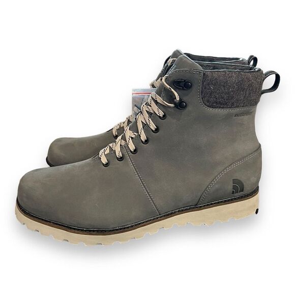 The North Face Work to Wear Lace WP Boots Zinc Grey / Silver Grey Men's Size 14 - Picture 6 of 7